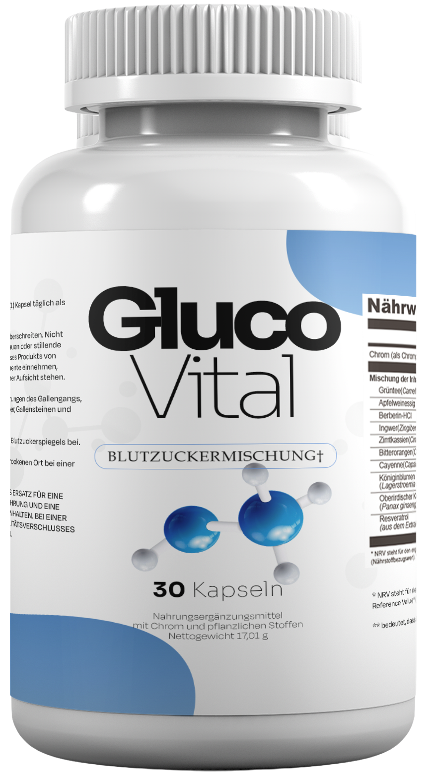 GlucoVital Bottle